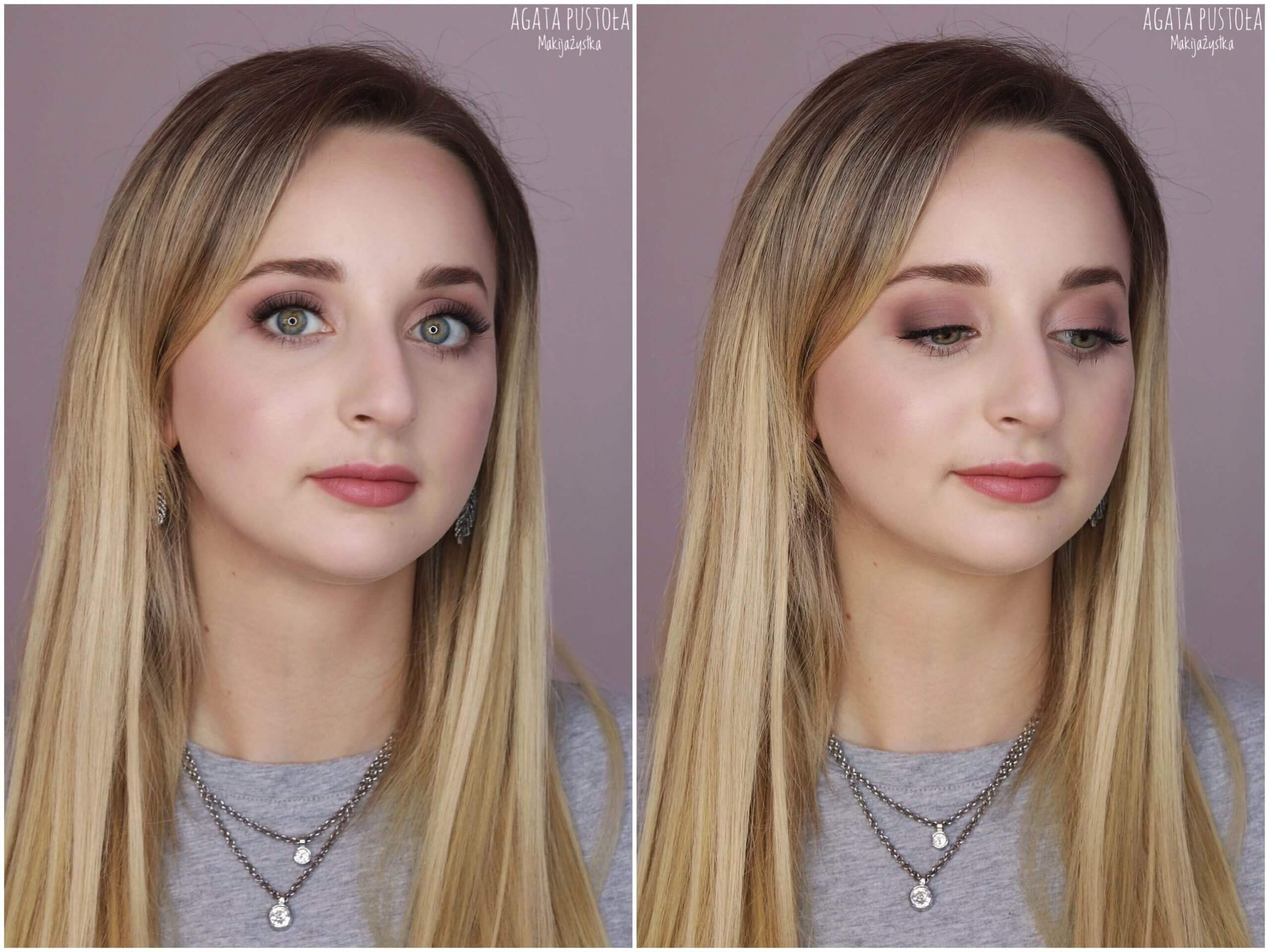 smokey eye brąz makijaż okolicznościowy Warszawa