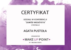 certyfikat konferencja mup