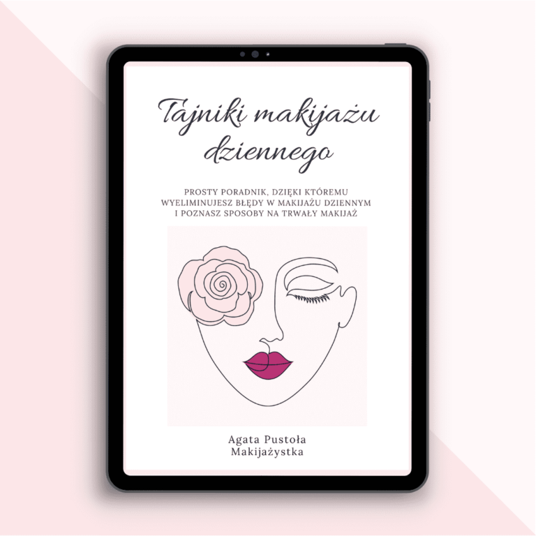 ebook tajniki makijazu dziennego o bledach w makijazu Agata Pustola