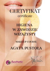 Higiena w zawodzie wizazysty