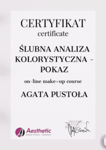 Slubna analiza kolorystyczna
