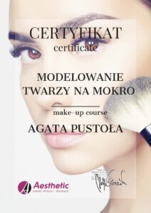 modelowanie twarzy na mokro