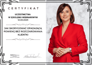 Szkolenie korekta opadajacej powieki